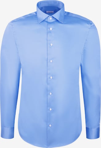 SEIDENSTICKER Overhemd 'SMART CLASSICS' in Blauw: voorkant