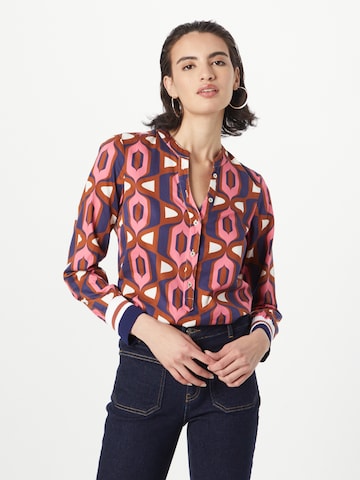 Emily Van Den Bergh Bluse i blandingsfarvet: forside