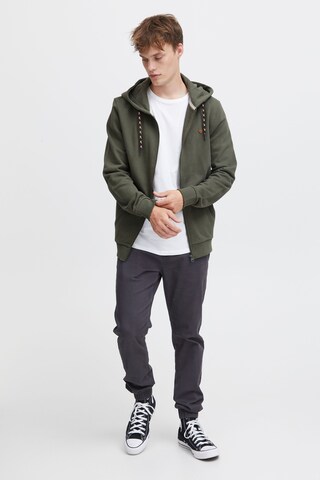 BLEND Sweat jacket in Green