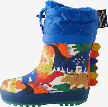 Next Гумени ботуши в синьо: отпред