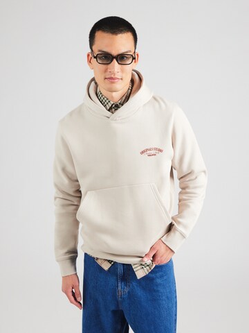 JACK & JONES Bluzka sportowa 'JWHROXBURY' w kolorze beżowy: przód