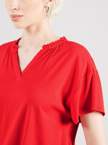 Camicia da donna 'JUSTINA' di Fransa in rosso