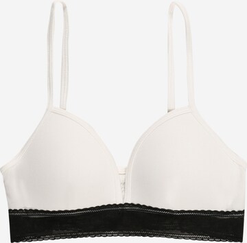 Calvin Klein Underwear Bralette Bra in White: front