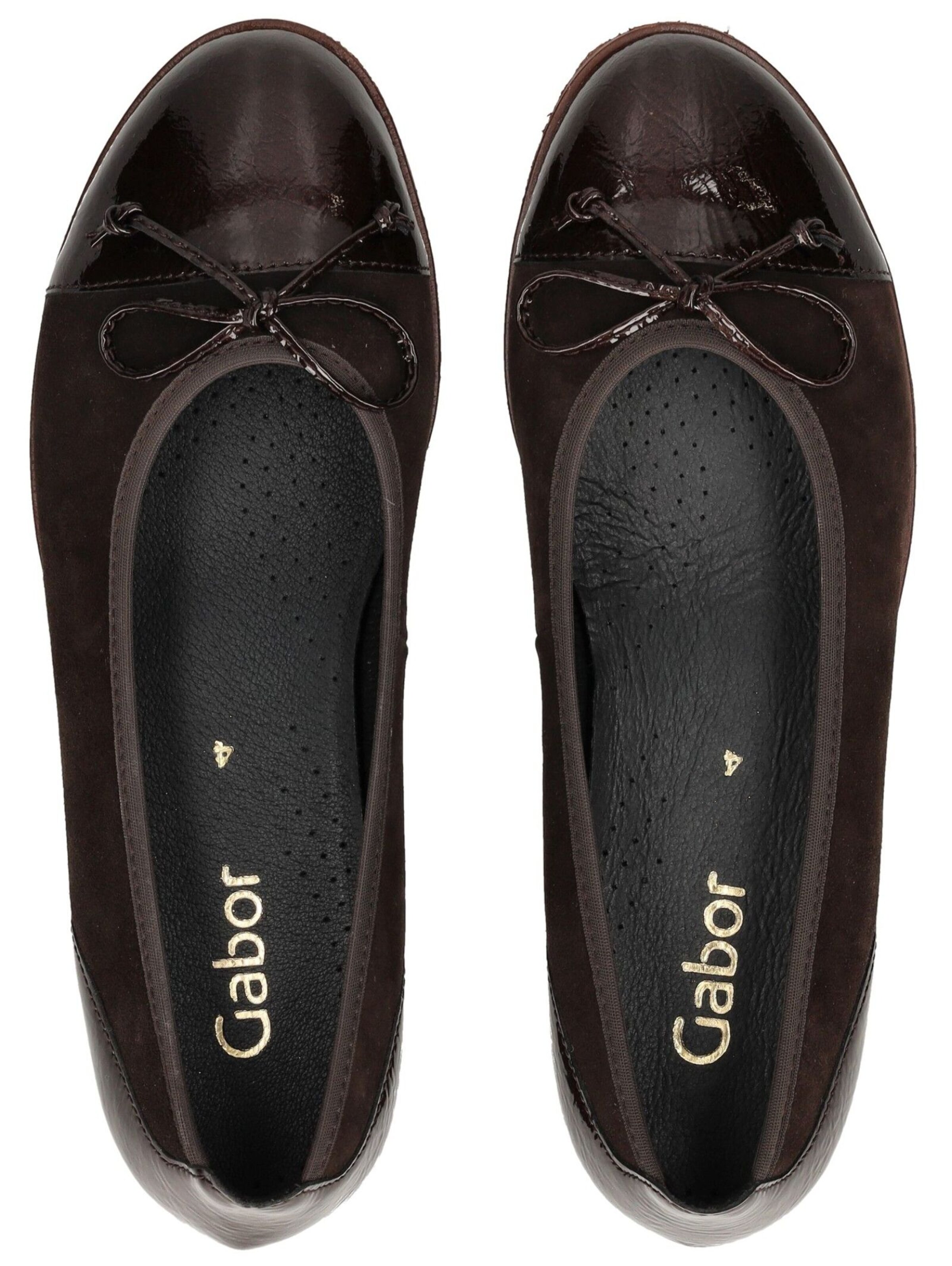 GABOR Ballerina in Braun