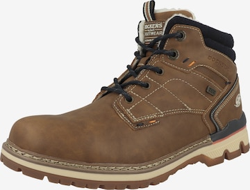 Dockers by Gerli Lace-up boots in Brown: front