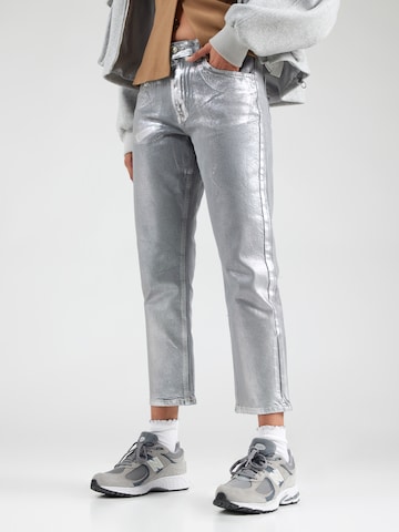 TOPSHOP Regular Jeans in Grey: front