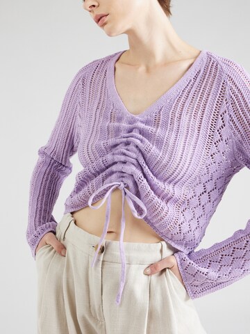 Noisy may Sweater 'LUNA' in Purple