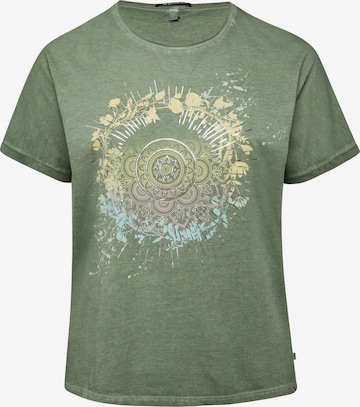 QS T-Shirt in Grün: Vorderseite