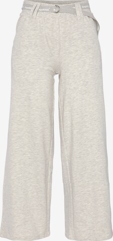 KangaROOS Wide Leg Hose in Beige: predná strana