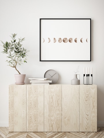 Liv Corday Bild  'Moon Phase' in Schwarz