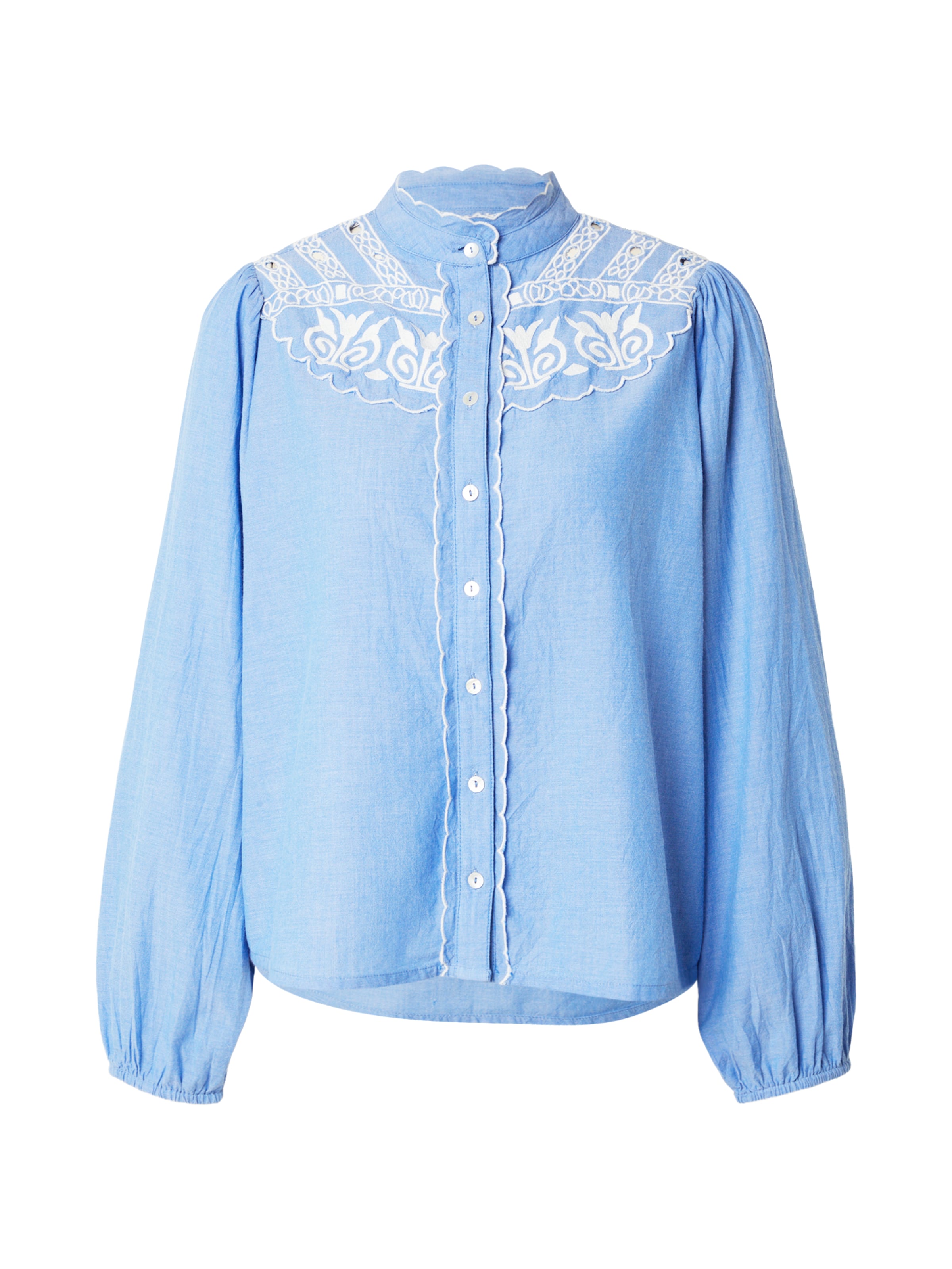 Lollys LaundryBluza 'LiaLL' - plava boja: prednji dio