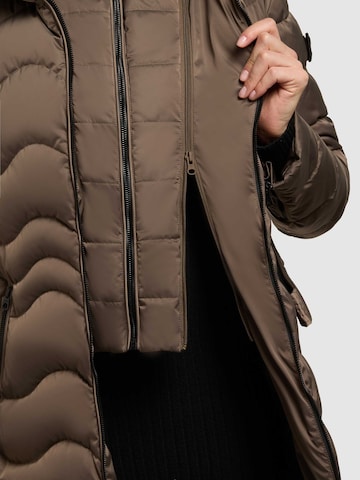 Manteau d’hiver 'Mira' khujo en marron