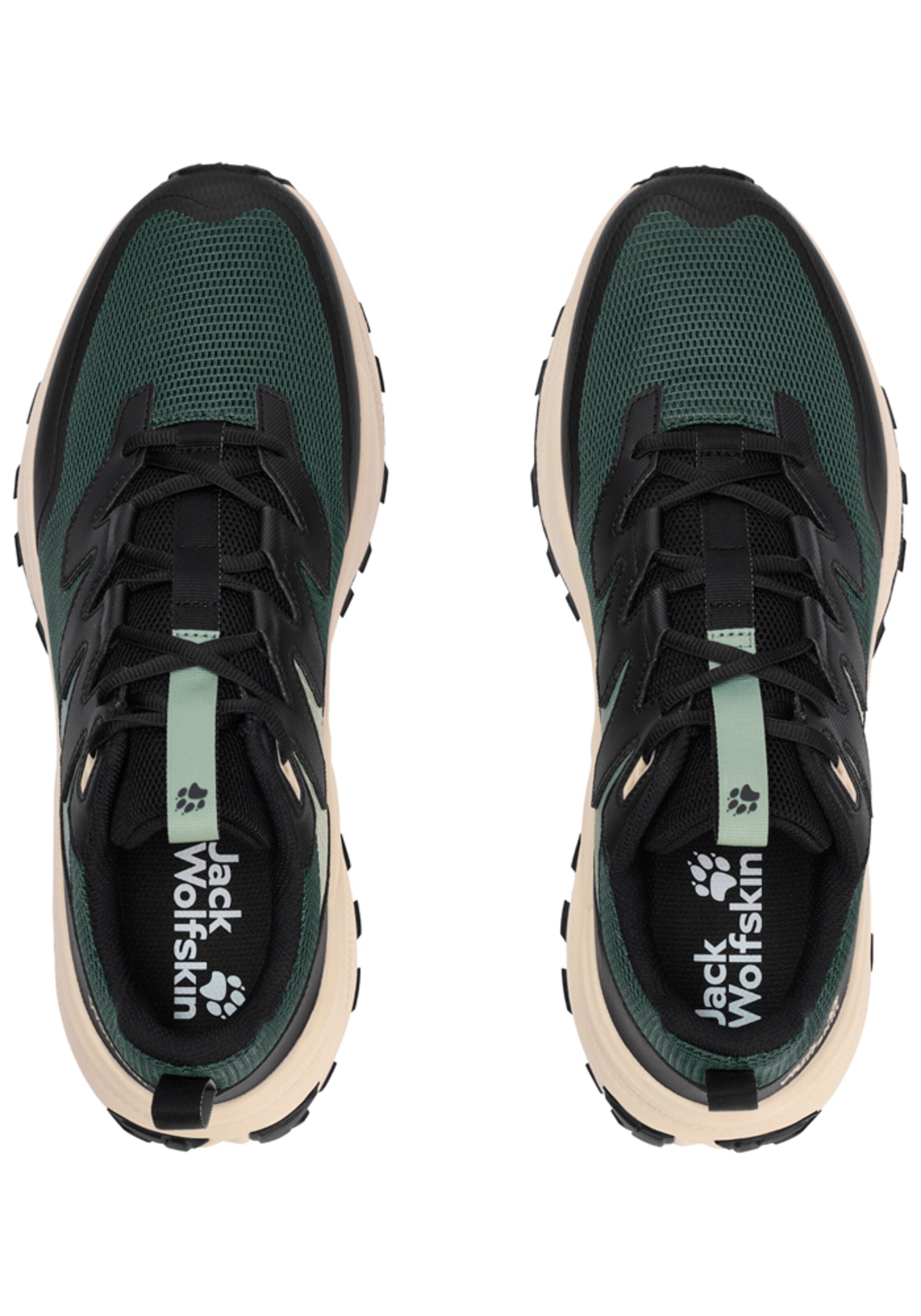 Chaussure basse JACK WOLFSKIN en vert