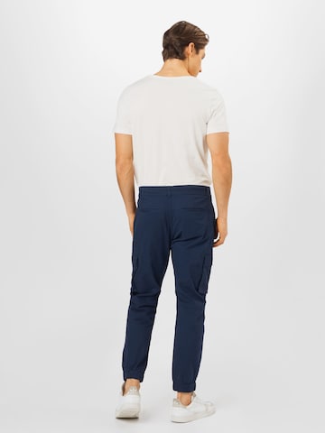 Only & Sons Tapered Cargo Pants 'Cam Stage' in Blue