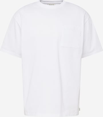 SCOTCH & SODA T-shirt 'CORE' i vit: framsida