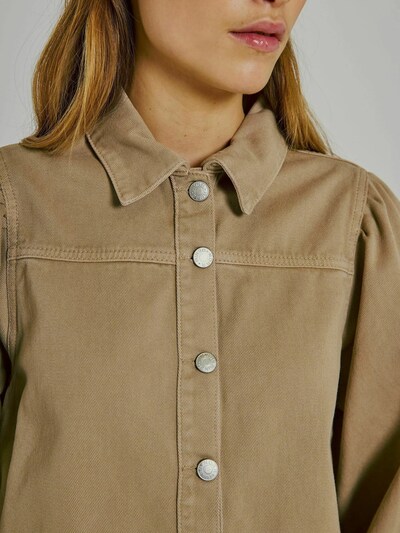 NORR Blouse 'Ninni' in de kleur Sand, Productweergave