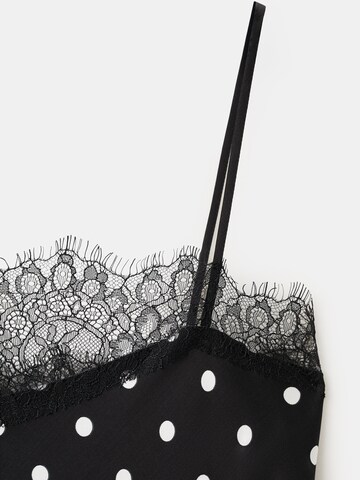 MANGO Negligé in Zwart