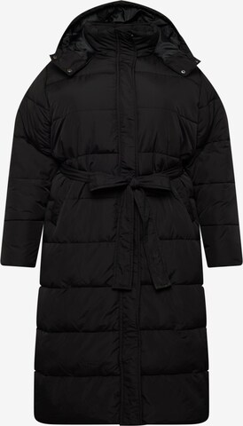 Guido Maria Kretschmer Curvy - Abrigo de invierno 'Rita' en negro: frente