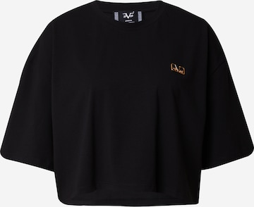 T-shirt 'BABY' 19V69 ITALIA en noir : devant