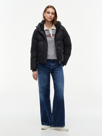 TOMMY HILFIGER Winterjacke in Schwarz