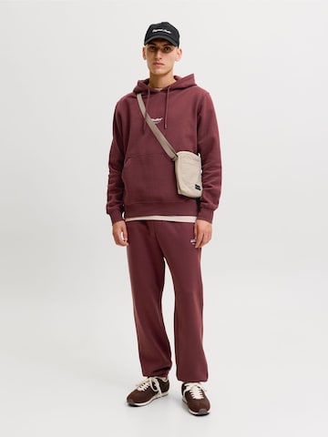 JACK & JONES Tapered Broek 'JPSTKane Soho' in Rood