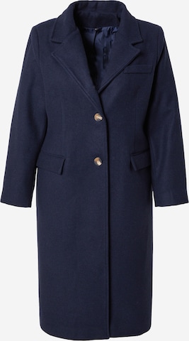 Palton de primăvară-toamnă de la Trendyol Curve pe albastru: față