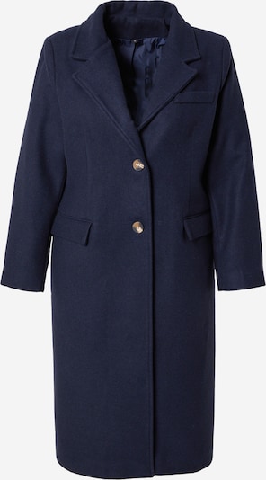 Palton de primăvară-toamnă Trendyol Curve pe albastru închis, Vizualizare produs