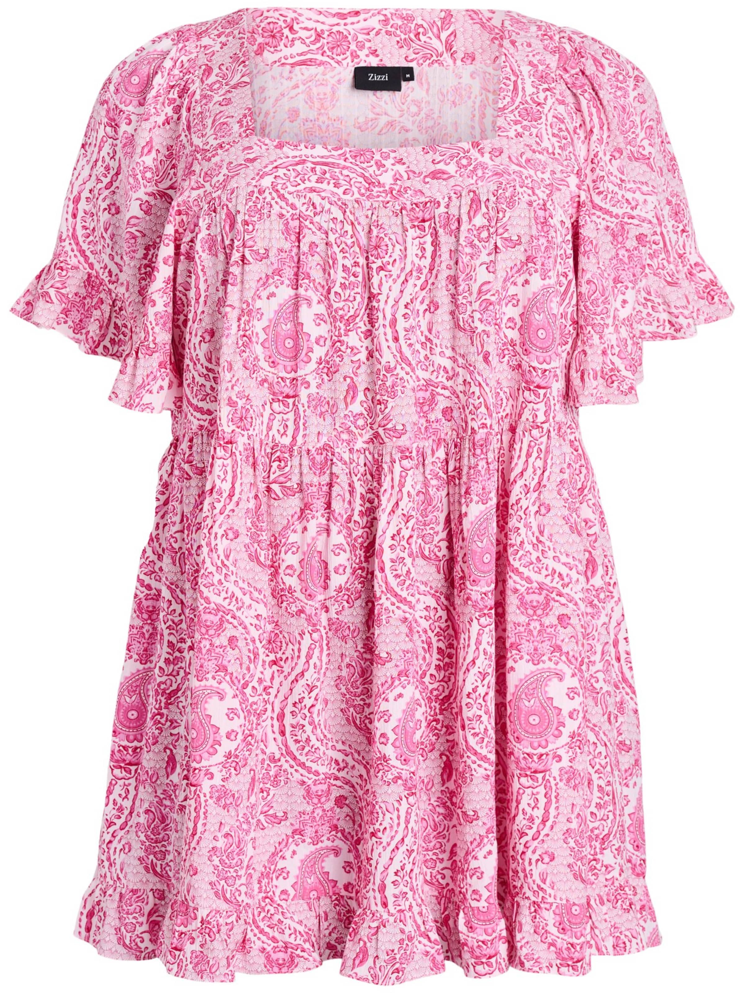 Zizzi Туника 'Vrita' в розово: отпред