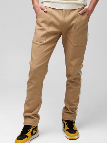 4funkyflavours Regular Pants 'Still Ray' in Beige: front
