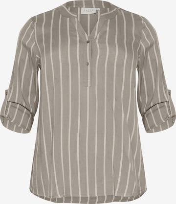 KAFFE CURVEBluza 'KC Sida' - siva boja: prednji dio