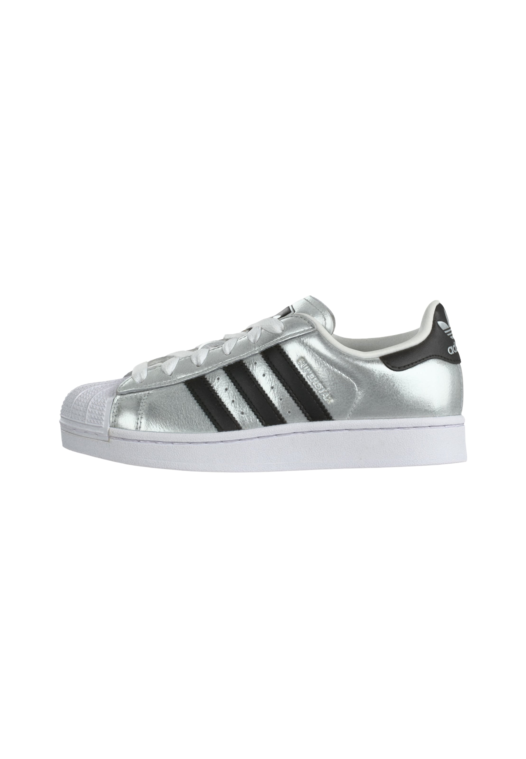ADIDAS ORIGINALS Sneakersy 'SUPERSTAR II' w kolorze srebrny: przód