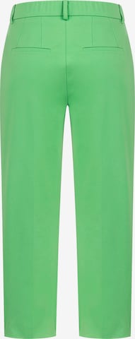 STEHMANN Regular Pleated Pants in Green