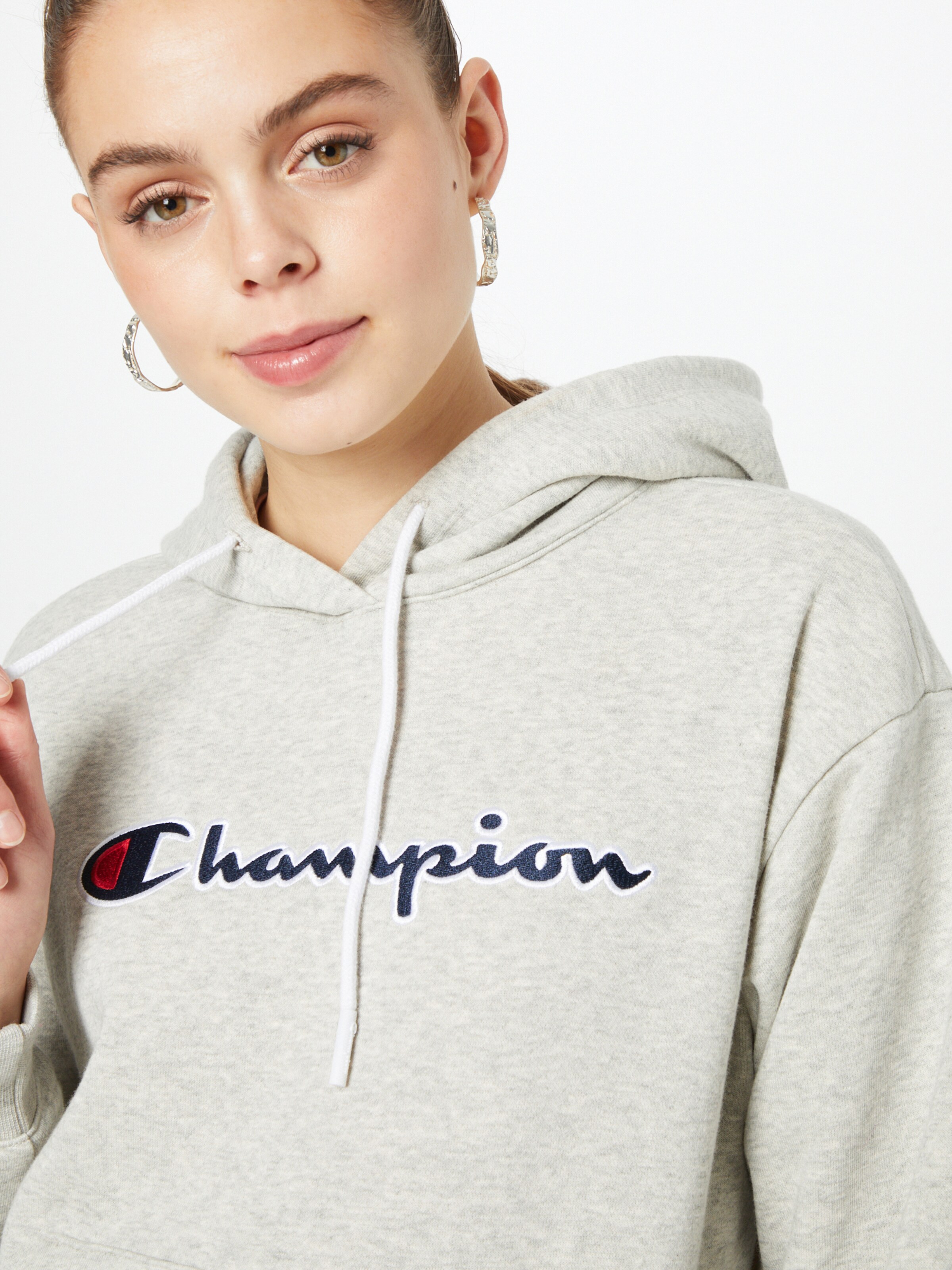 Vêtements Sweat-shirt Champion Authentic Athletic Apparel en Gris Chiné 