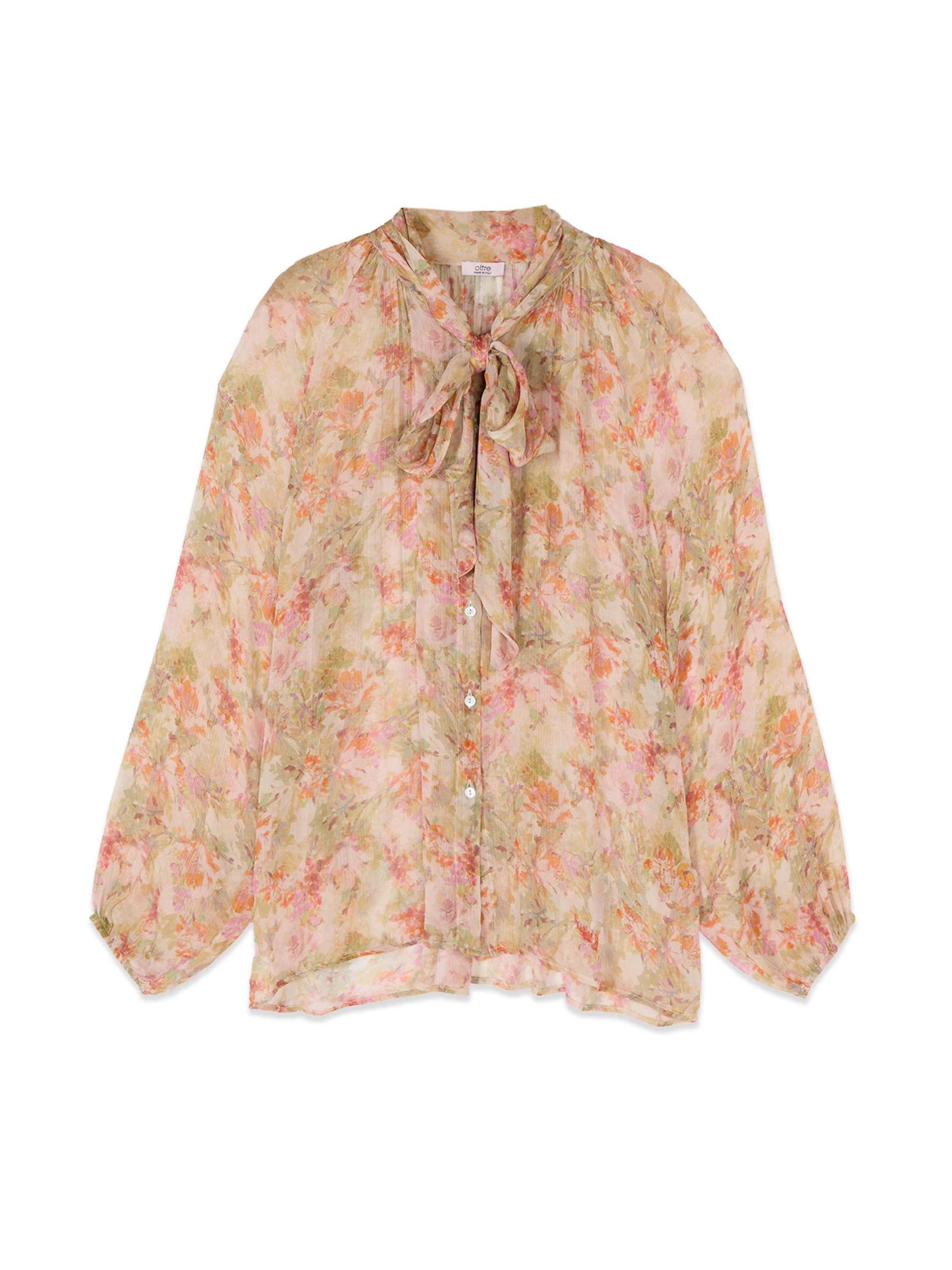 oltre - Blusa en rosa: frente