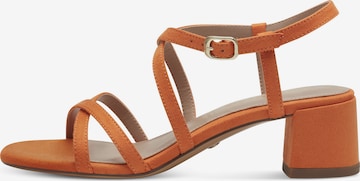 TAMARIS Strap sandal in Orange