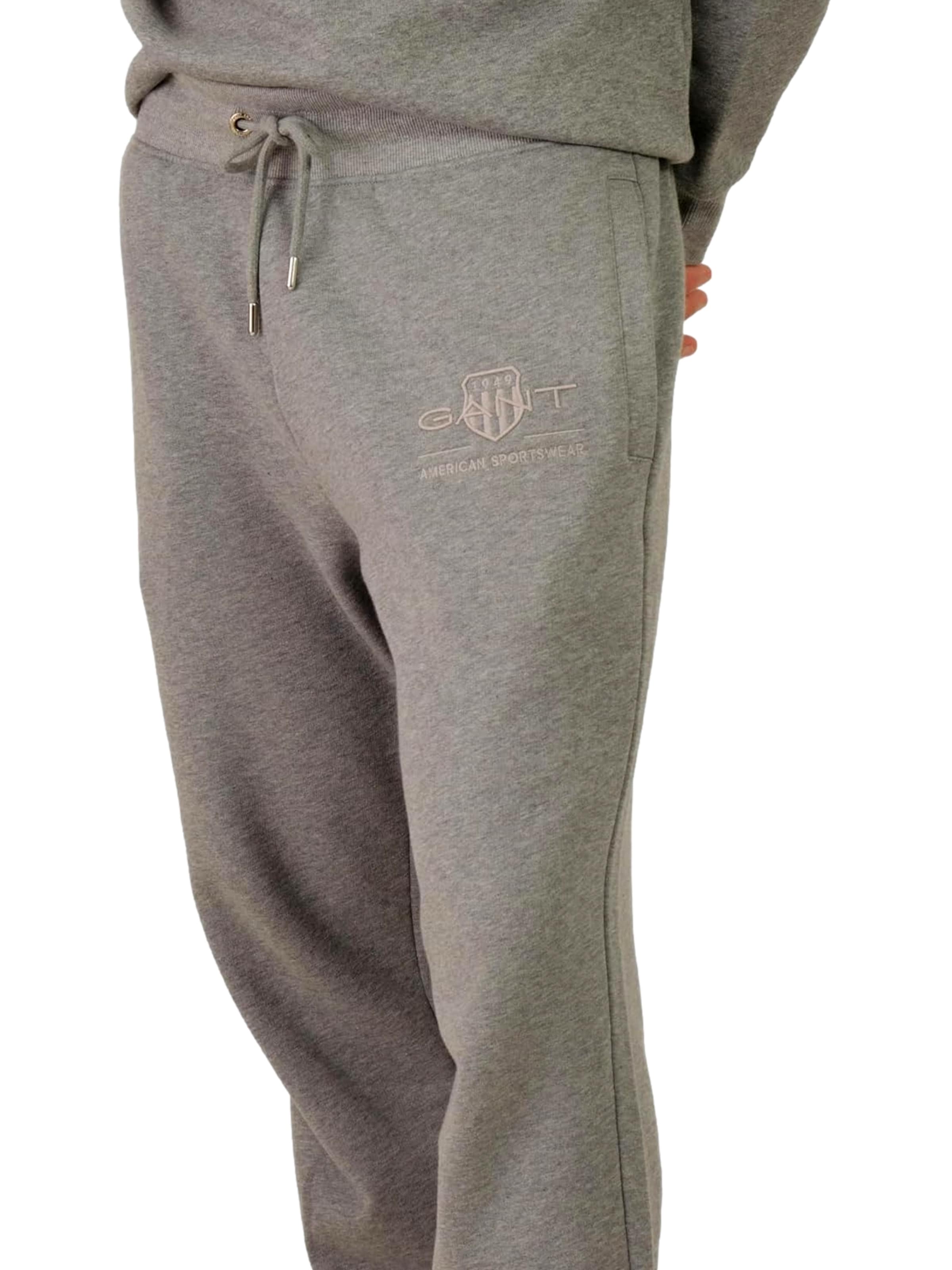 GANT Regular Byxa 'Reg Tonal Shield' i grå
