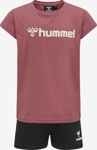 Hummel Tracksuit 'Nova' in Pink: front