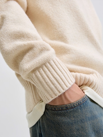 JACK & JONES Trui 'JJESoho Ollie' in Beige