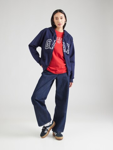 GAP - Casaco em moletão 'HERITAGE' em azul