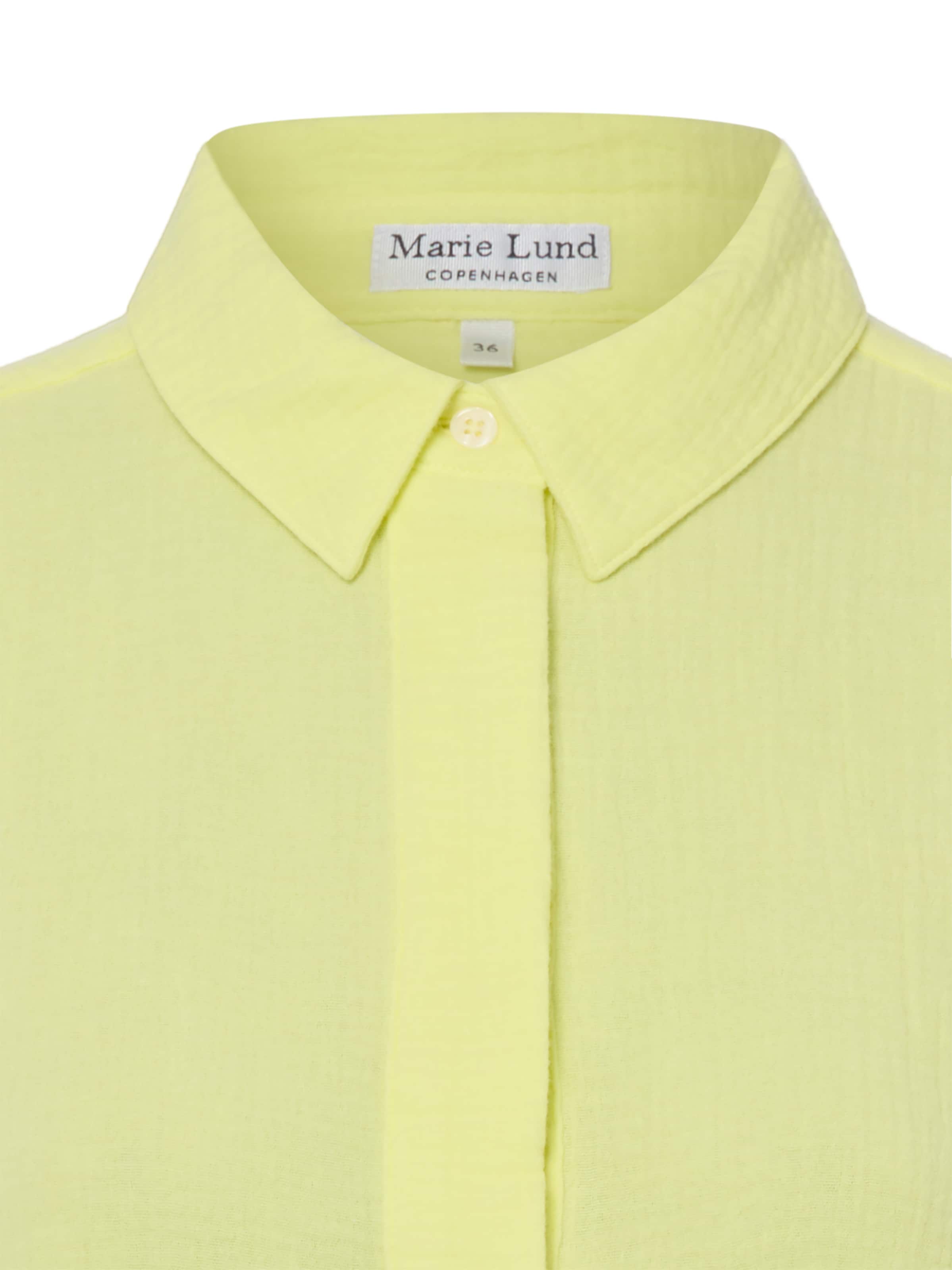 Marie Lund Shirt dress in Yellow