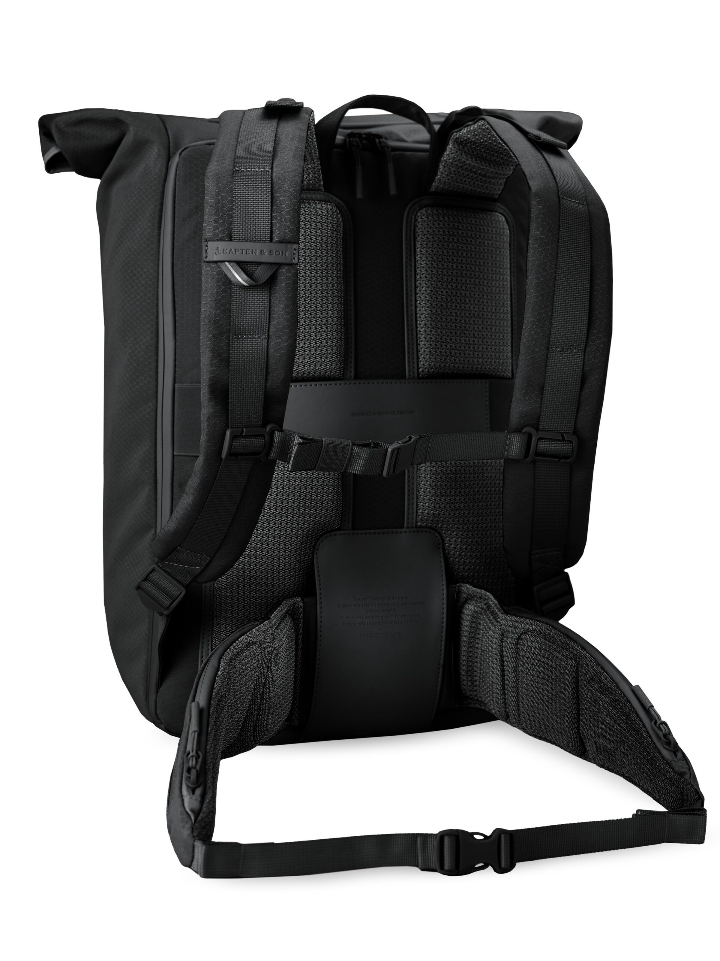 Kapten & Son Backpack 'Banff' in Black