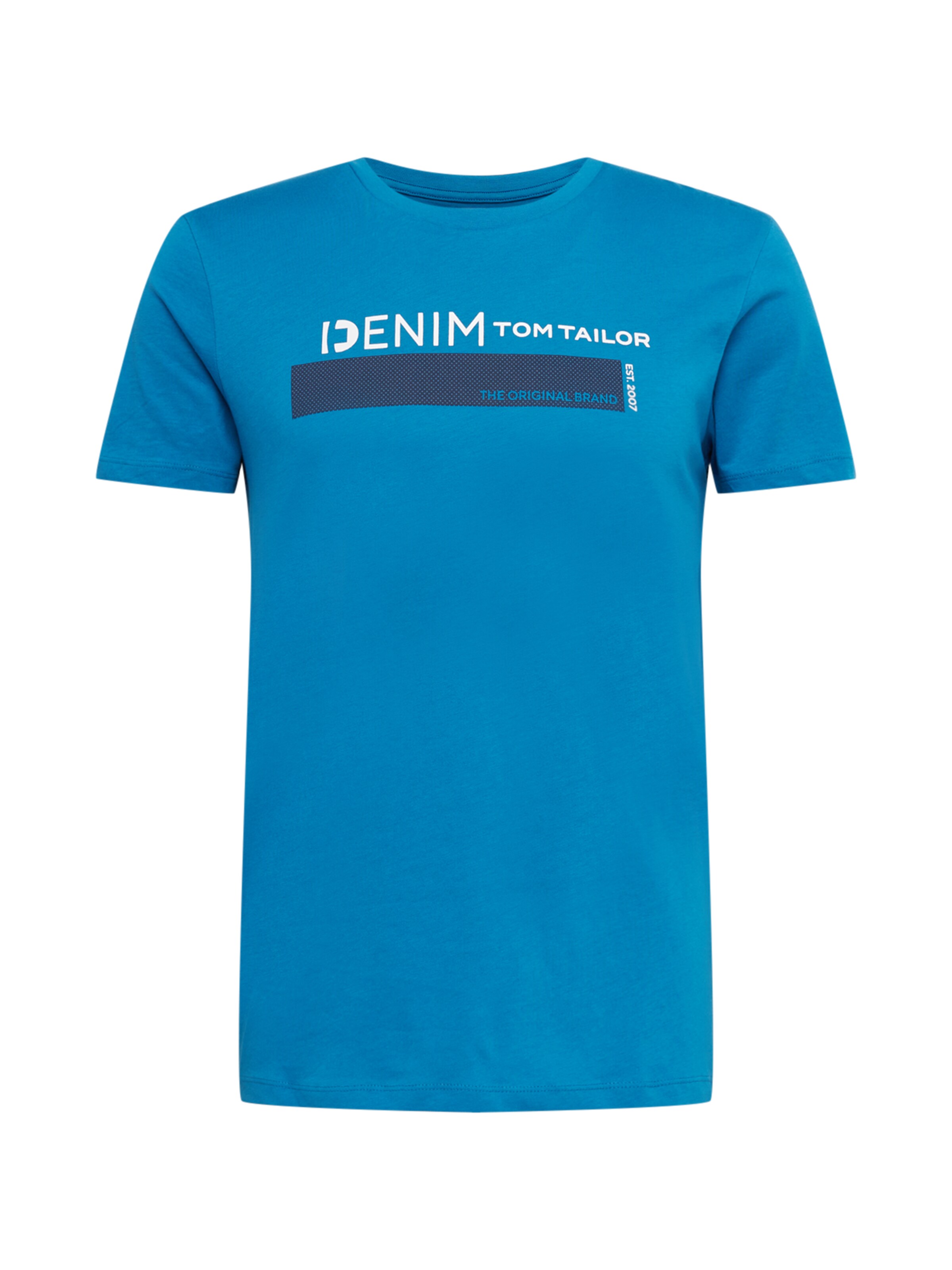 Männer Shirts TOM TAILOR DENIM T-Shirt in Blau, Nachtblau - BZ86027 Männer Shirts TOM TAILOR DENIM T-Shirt in Blau, Nachtblau - BZ86027