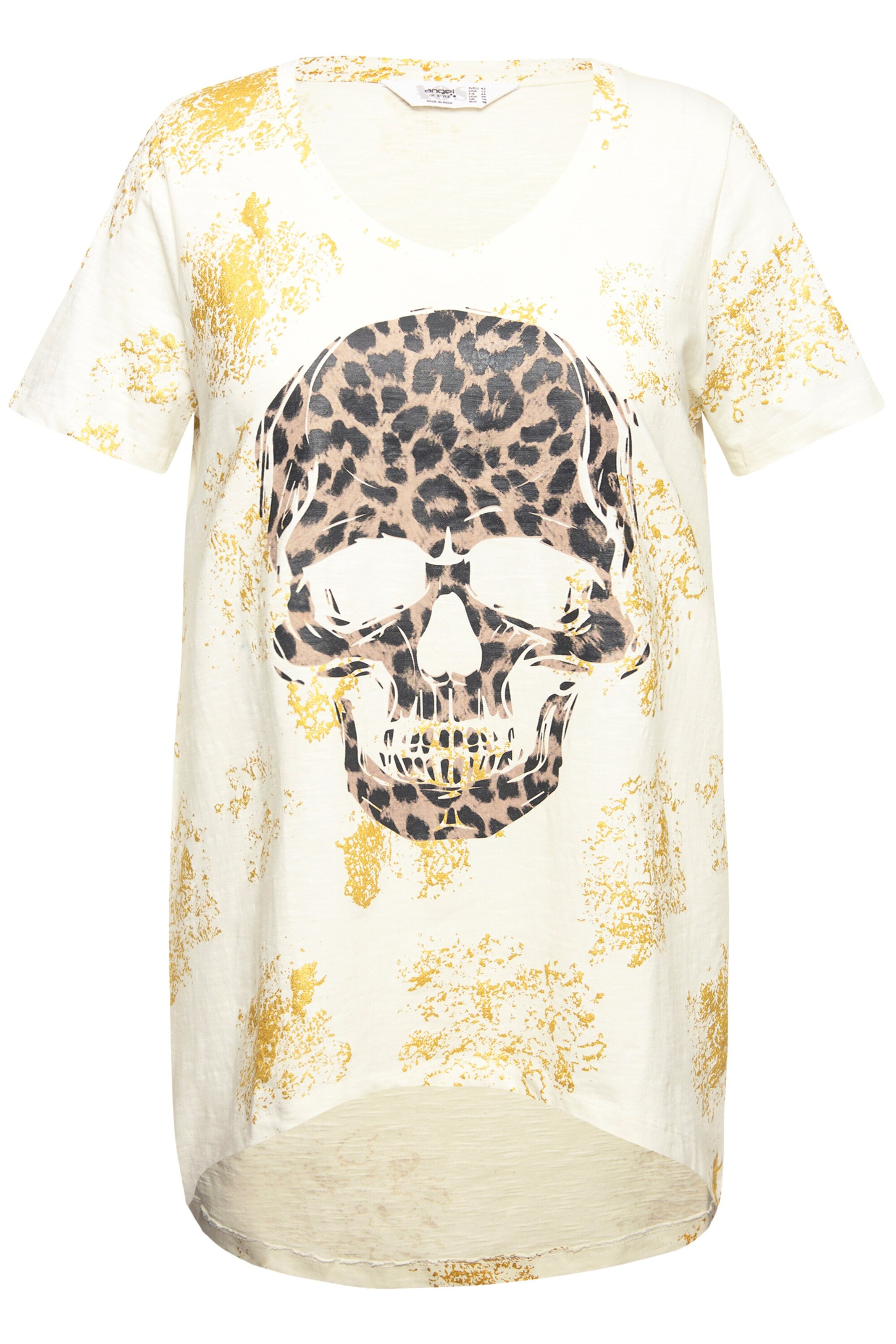 T-shirt Angel of Style en beige : devant