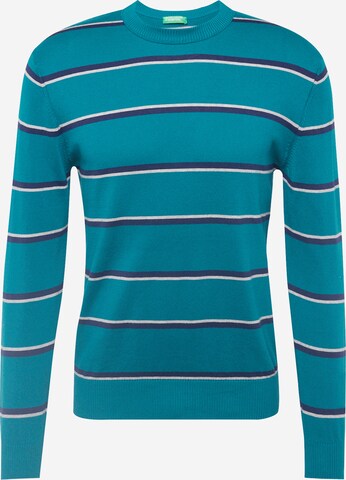 UNITED COLORS OF BENETTON Sweater in Blue: front