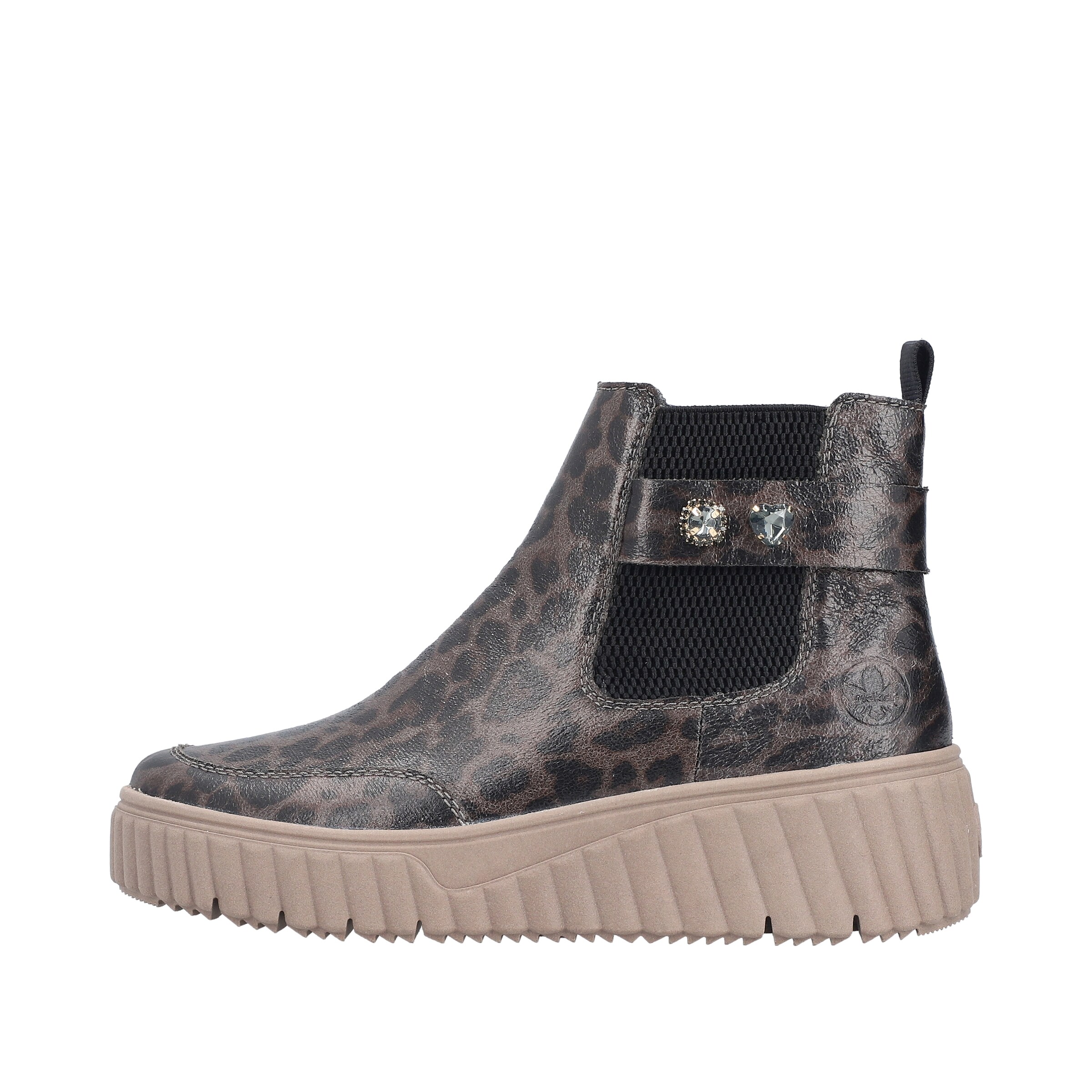 Bottines Rieker en gris