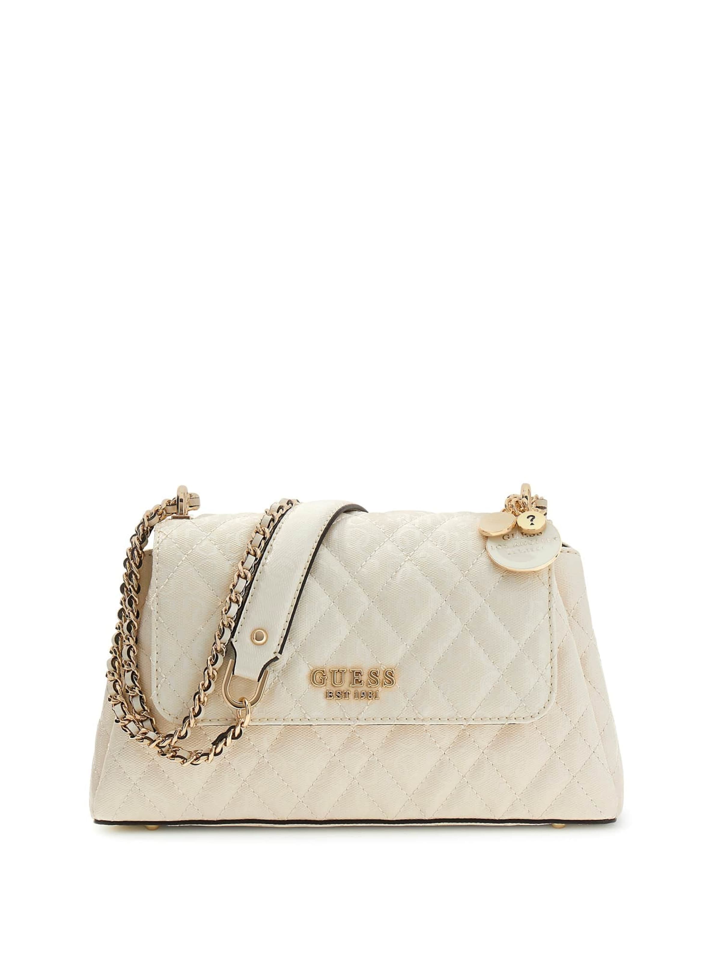 GUESS Crossbody Bag 'Isemay' in Yellow: front