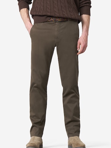 Regular Pantalon chino 'New York 2-5617' MEYER en gris : devant