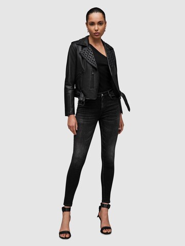 AllSaints Skinny Jeans 'MILLER' in Schwarz