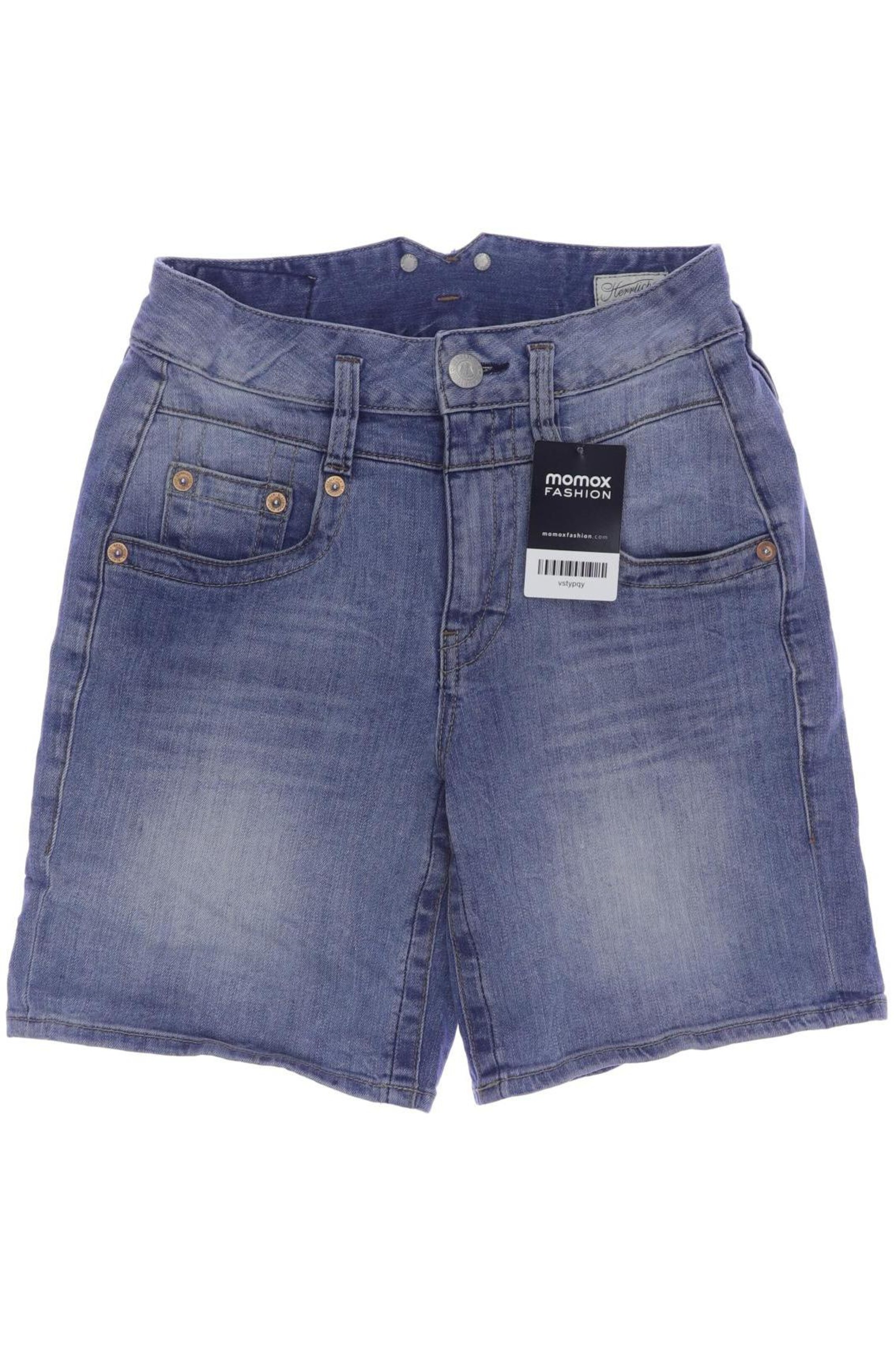 Herrlicher Shorts in XS in Blue: front