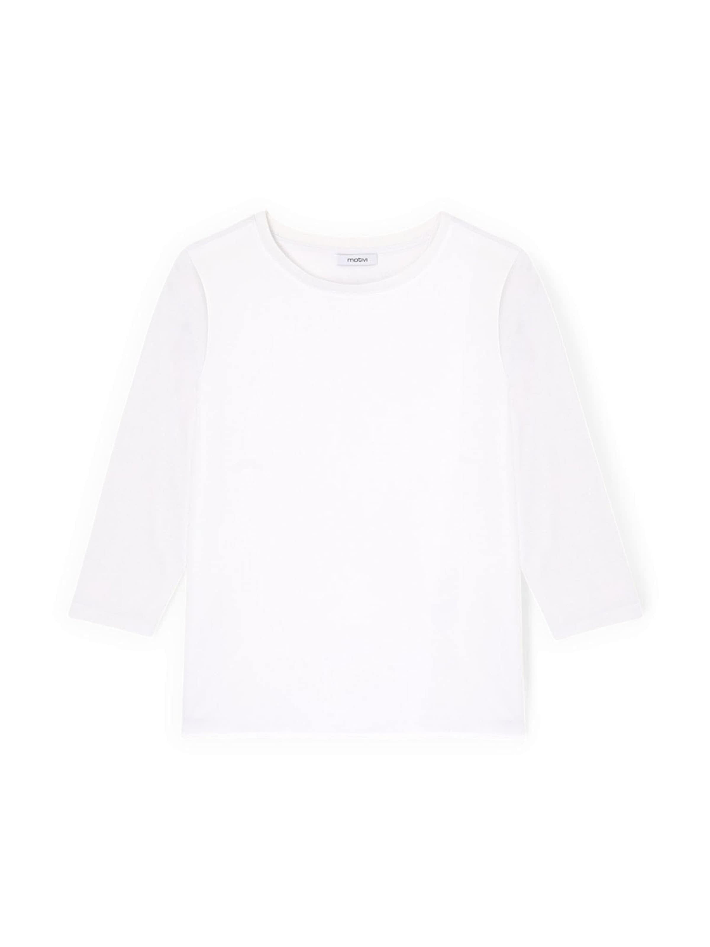 MOTIVI Top in Wit: voorkant